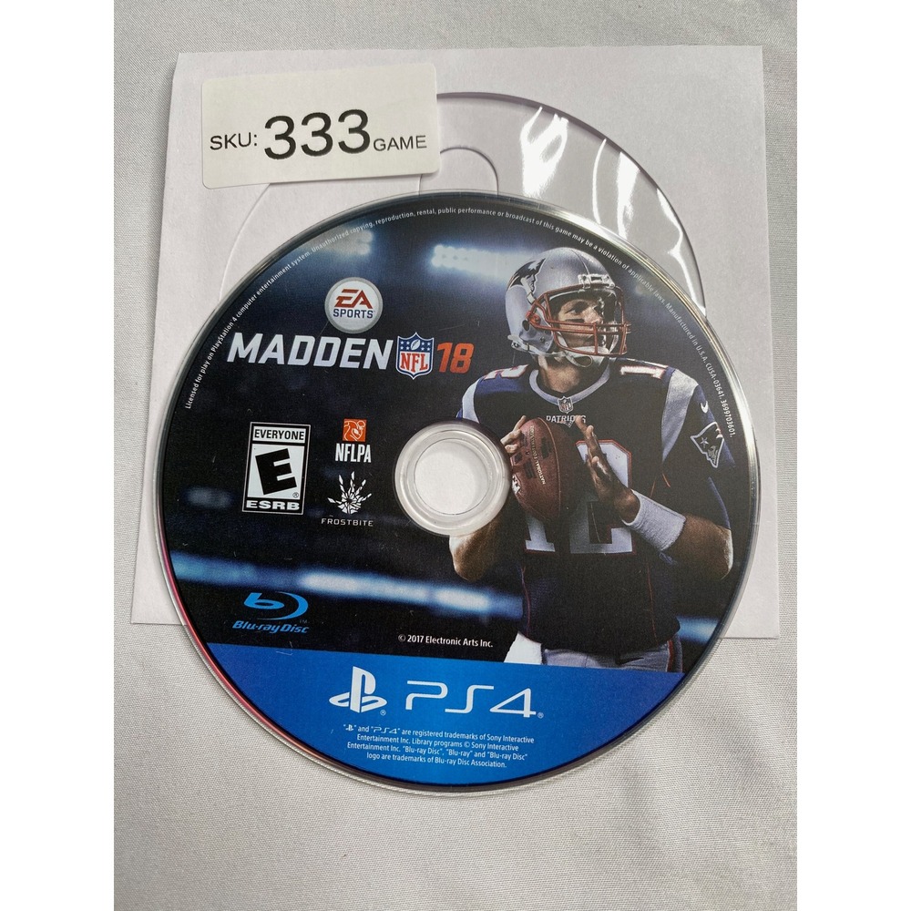 Madden NFL 18 Sony PlayStation 4